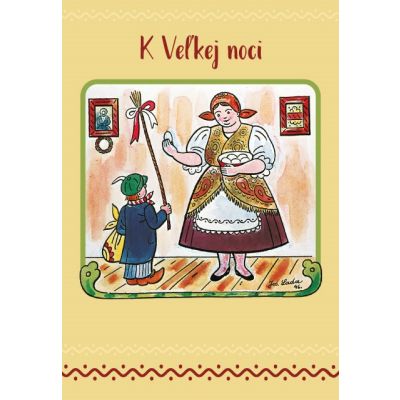 Veľkonočné prianie - Vinšovník u gazdinej                    