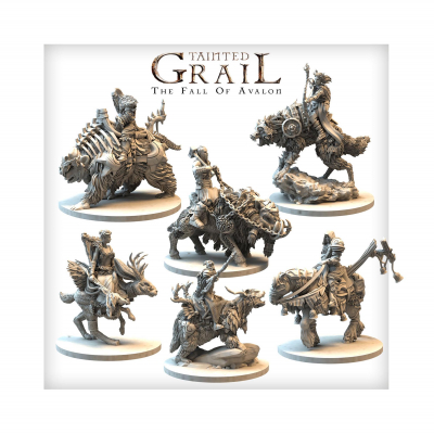                             Tainted Grail: Mounted Heroes                        