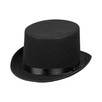                             Klobúk cylinder čierny                        