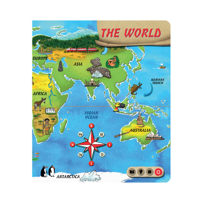                             Tolki Pen + World Atlas                        