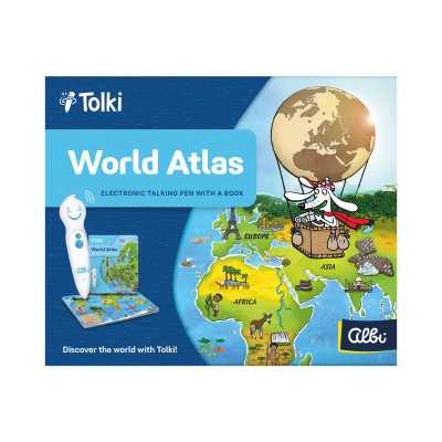                             Tolki Pen + World Atlas                        