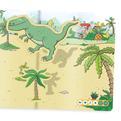                             Samolepková knižka - Dinosaury                        