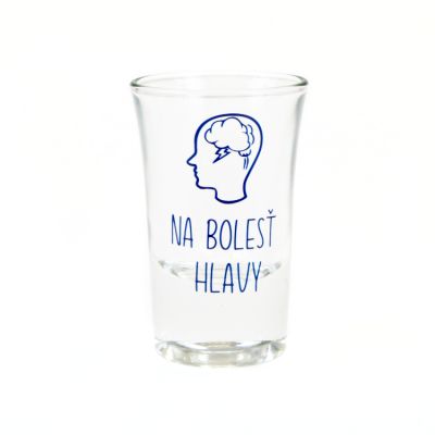                             Súprava 6 panákov - Sám sebe lekárom                        