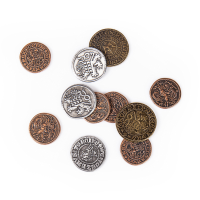                             Univerzálne mince so stredovekým motívom - 45ks                        