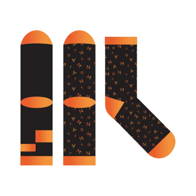 Ponožky For Man: Písmena - Mužská záležitost ALBI