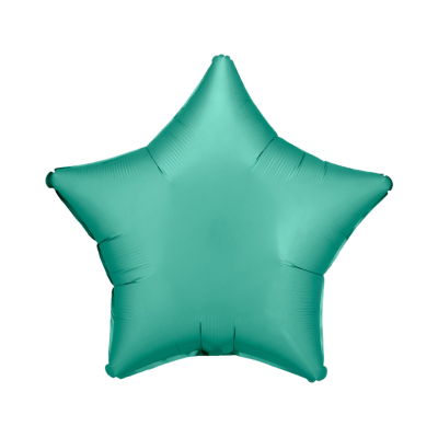 Balónik fóliový Hviezda zelená matná                    