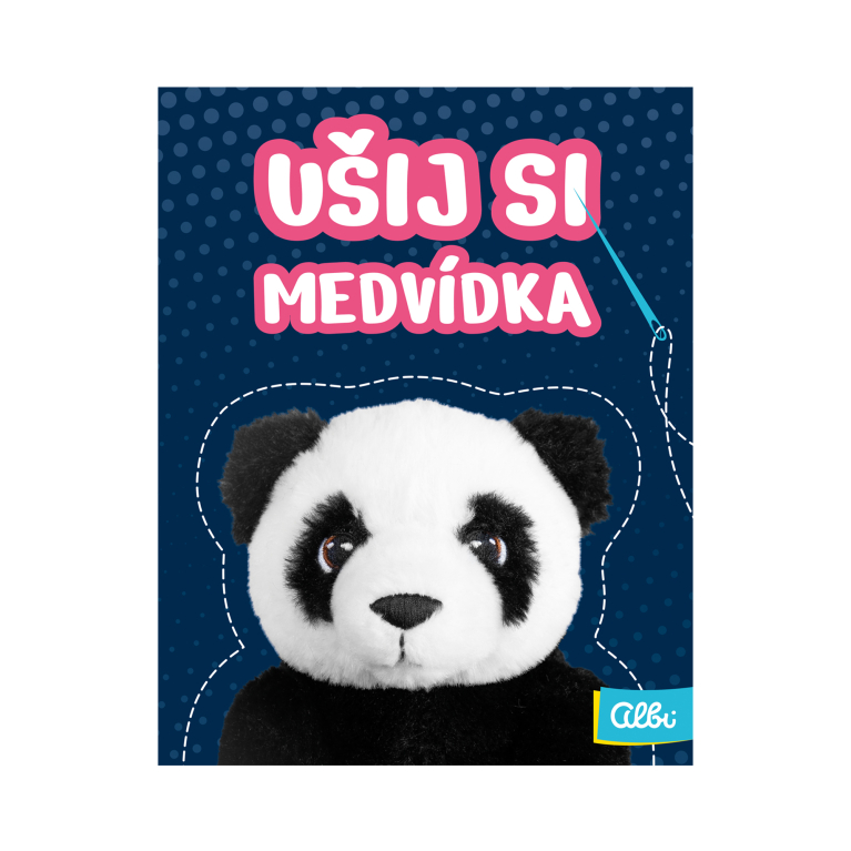                             Uši si medvedíka - Panda                        