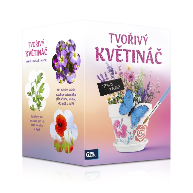 Tvorivý kvetináč                    