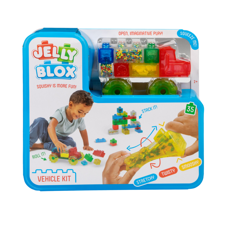                             Stavebnica Jelly blox - Autíčko                        