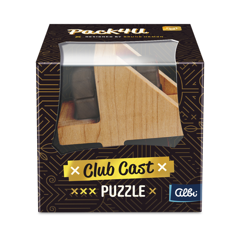                             Hlavolam Puzzle Club Cast - Pack4U                        