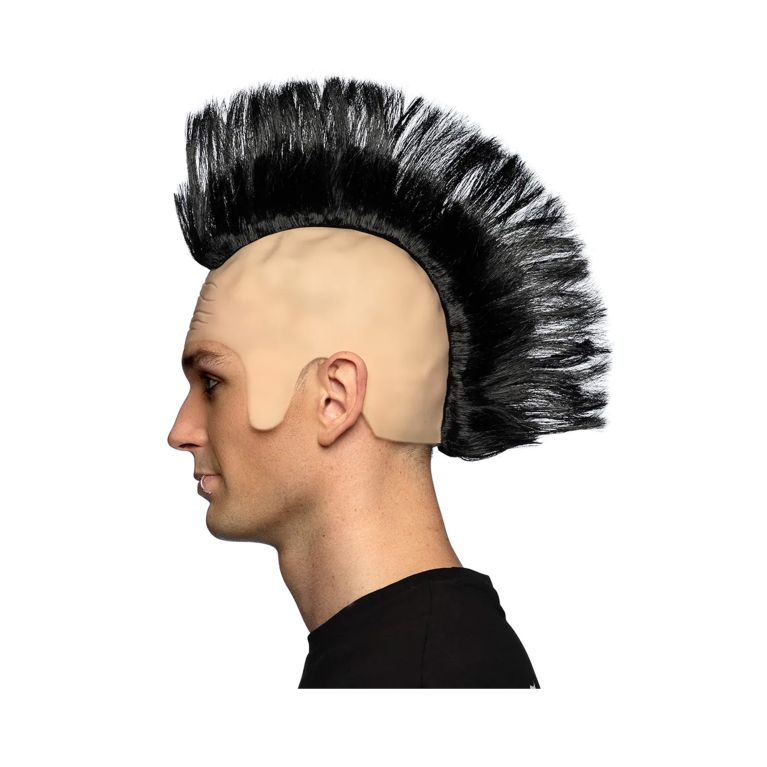                             Parochňa Punk čierne číro                        