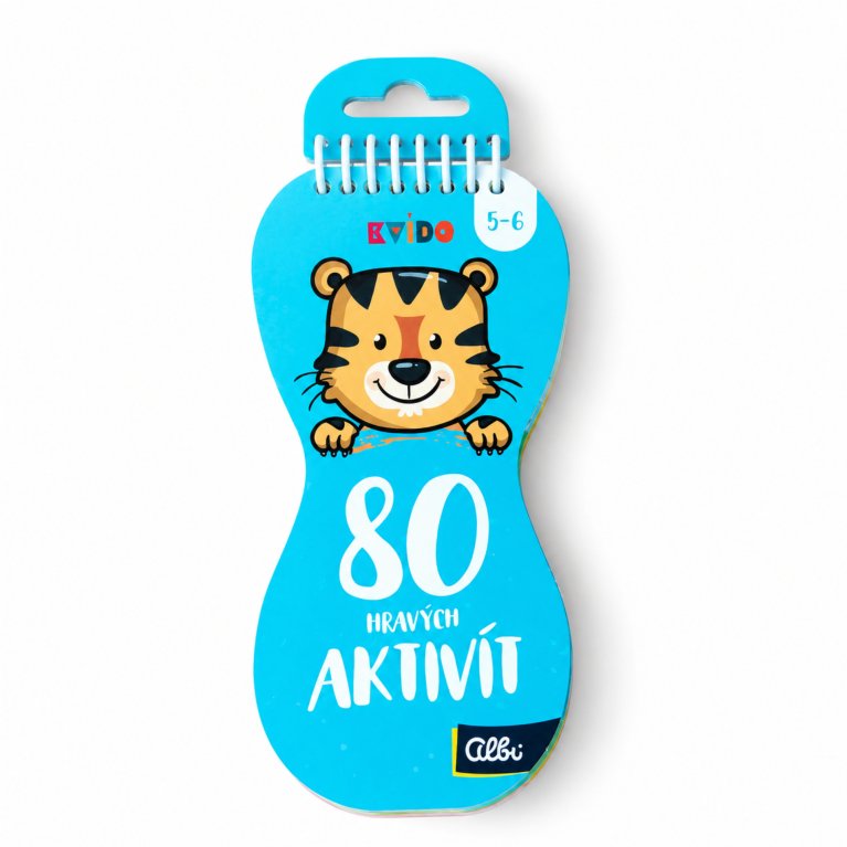 80 hravých aktivít 5-6 rokov - Kvído                    