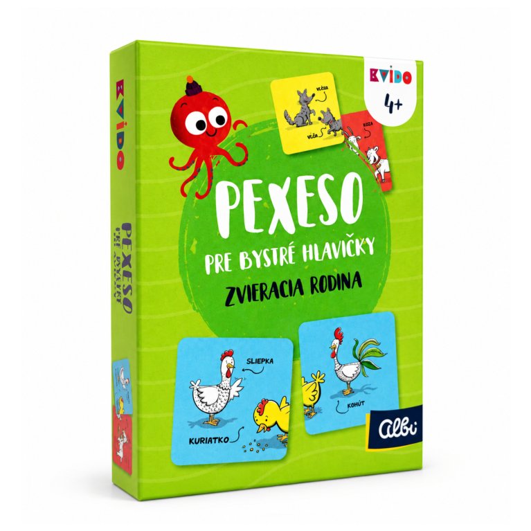 Pexeso pre bystré hlavičky - 2. vydanie                    