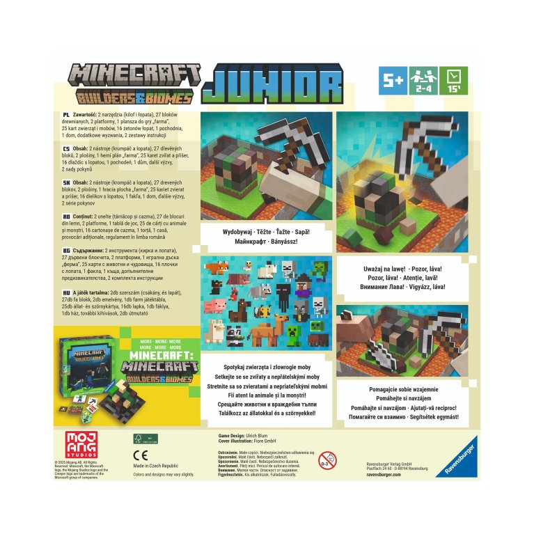                             Minecraft: Builders &amp; Biomes Junior                        
