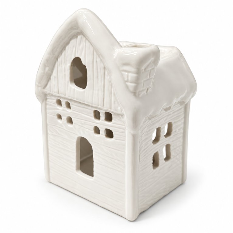 Porcelánová aromalampa – Mini domček                    