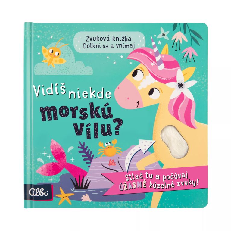                             Vidíš niekde morskú vílu? - Zvuková hmatová kniha                        