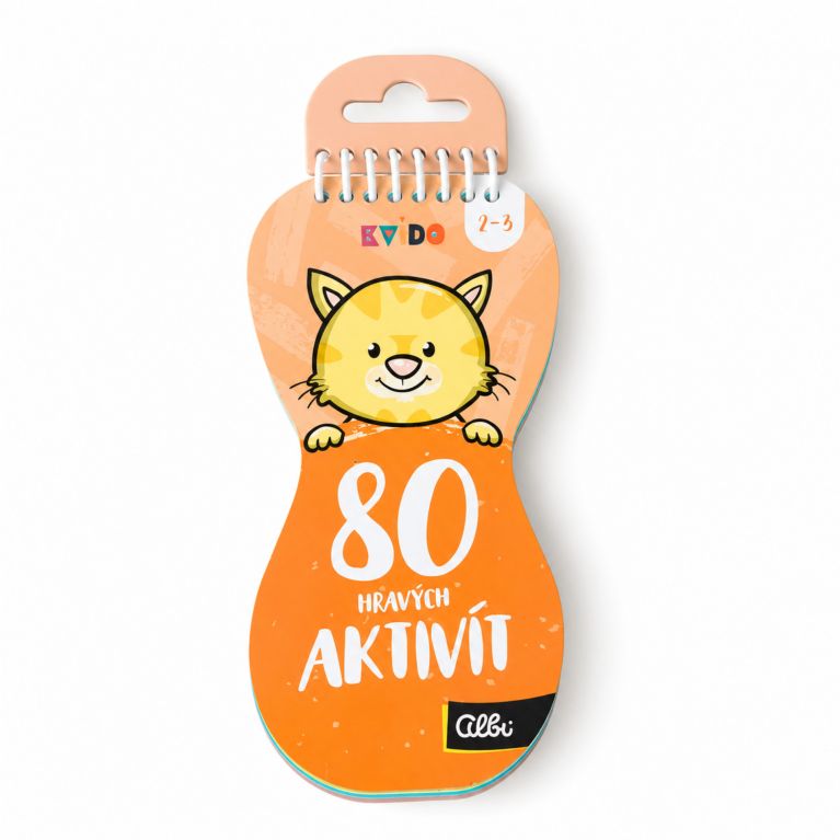 80 hravých aktivít 2-3 roky - Kvído                    