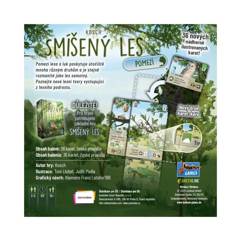                             Smíšený les: Pomezí                        