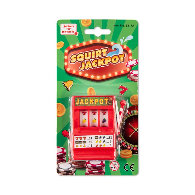 Striekací hrací automat Jackpot                    