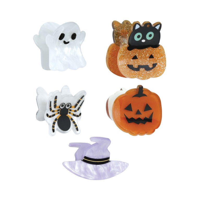                             Štipce do vlasov Halloween 5 ks                        