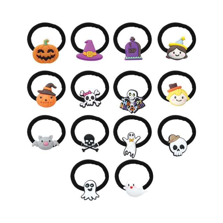                             Gumičky do vlasov Halloween 14 ks                        