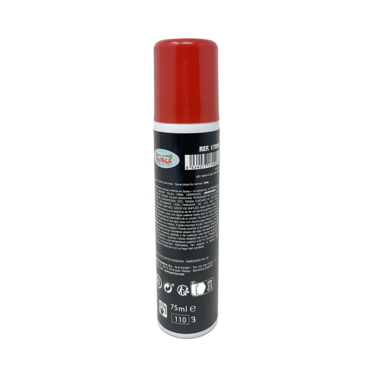                             Umelá krv v spreji na oblečenie 75 ml                        