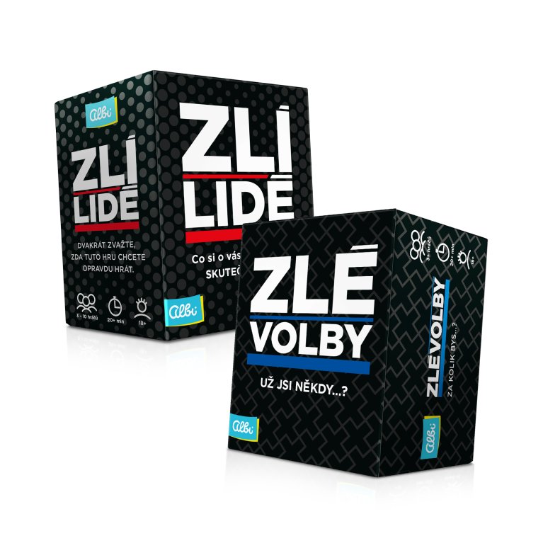 Výhodné balenie: Zlí lidé + Zlé volby                    