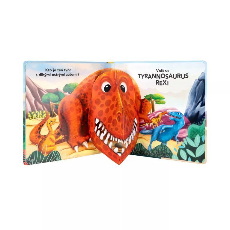                             Priestorová 3D kniha - Dinosaury                        