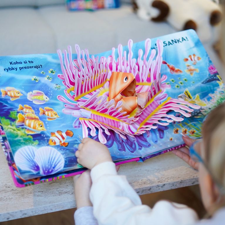                             Priestorová 3D kniha - Oceán                        