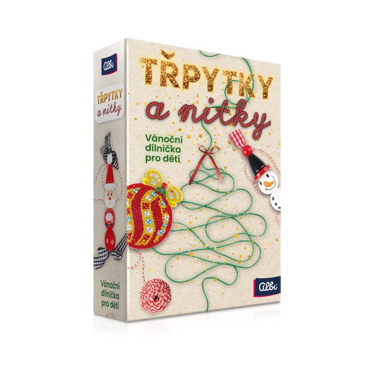 Třpytky a nitky Vánoční dílnička                    