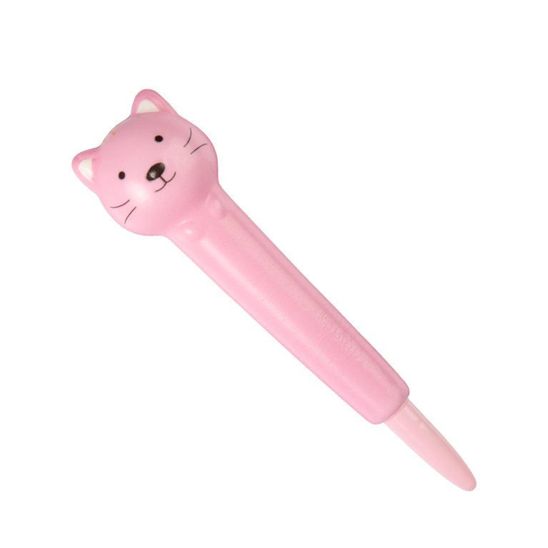 Squishy pero - Ružová mačka                    