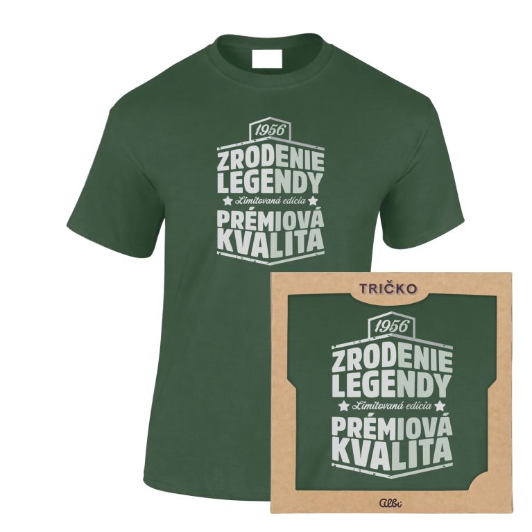 Pánske vtipné tričko - Zrodenie legendy 1956                    