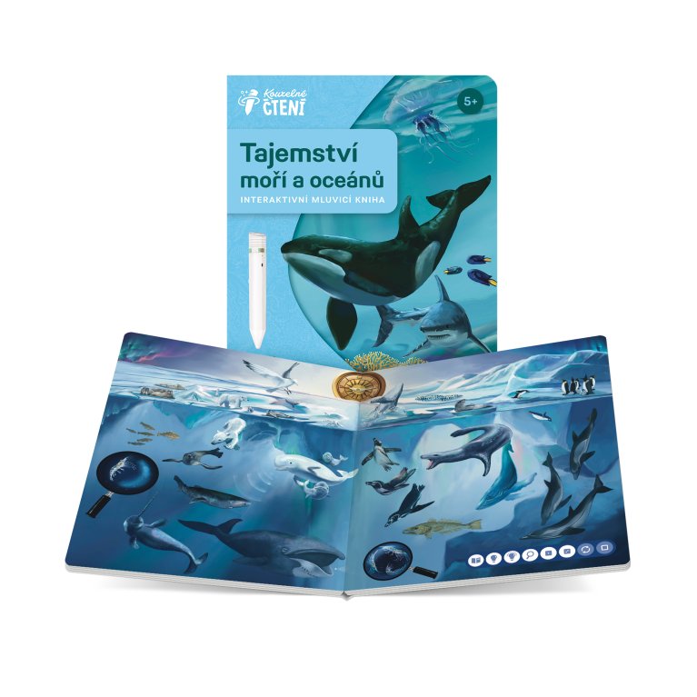                             Kniha Tajemství moří a oceánů CZ                        