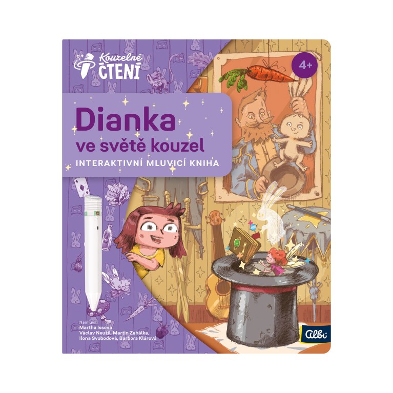                             Kniha Dianka ve světě kouzel CZ                        