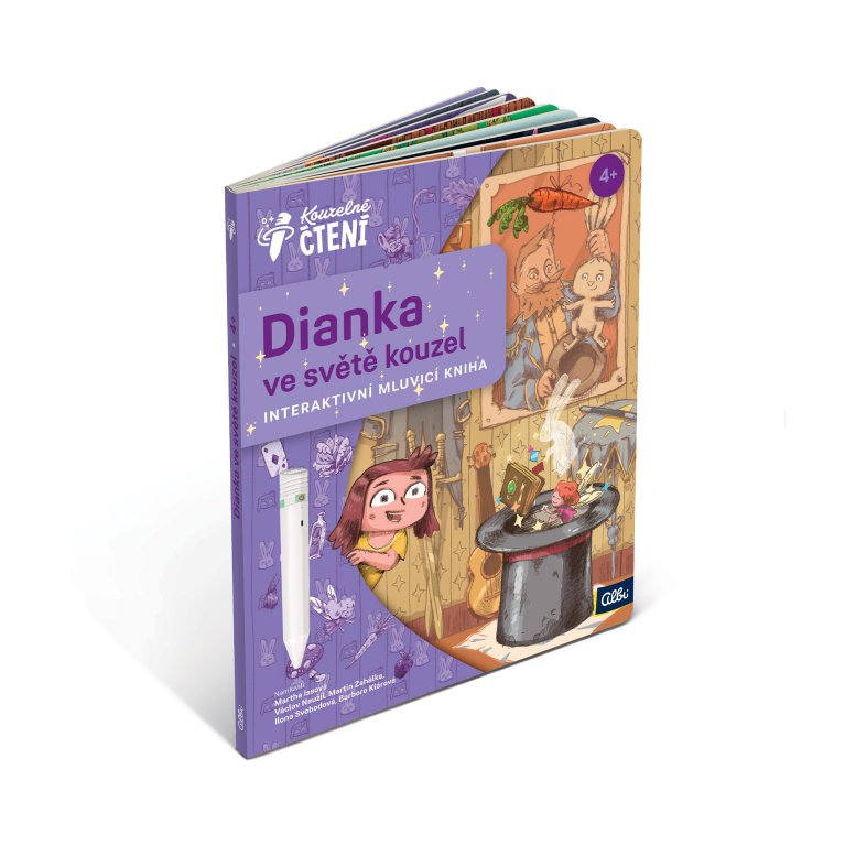                             Kniha Dianka ve světě kouzel CZ                        