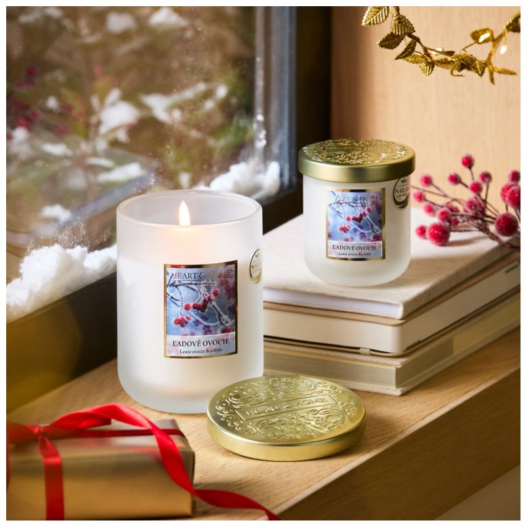                            Luxusné veľké vonné sviečky Heart &amp; Home 320g                        