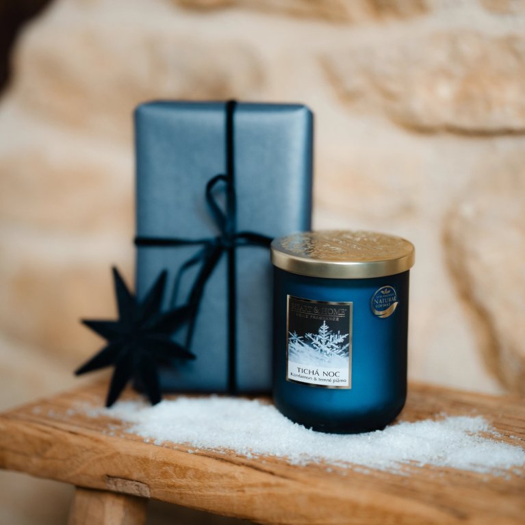                             Luxusné veľké vonné sviečky Heart &amp; Home 320g                        