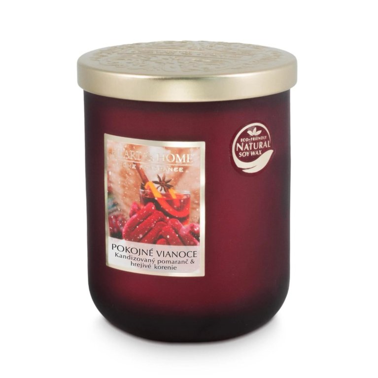 Luxusné veľké vonné sviečky Heart &amp; Home 320g                    