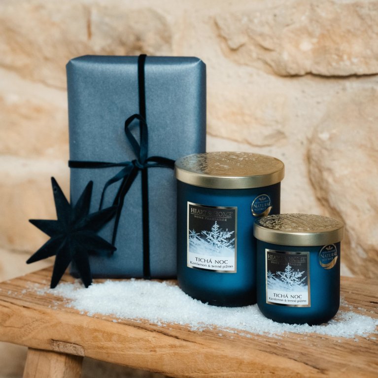                             Luxusné veľké vonné sviečky Heart &amp; Home 320g                        