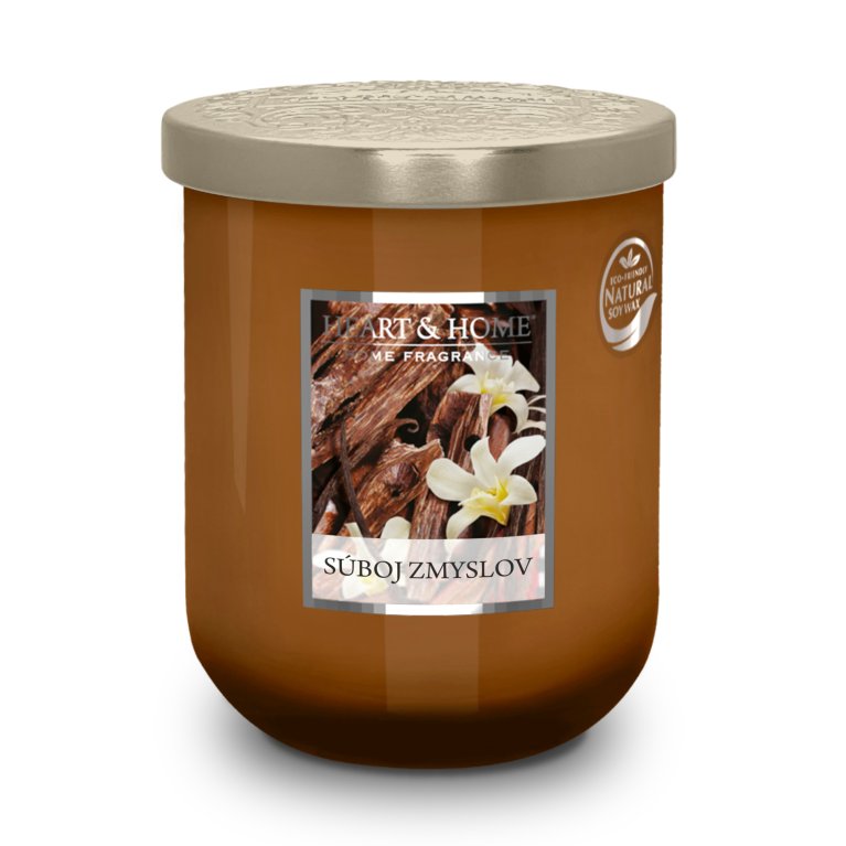 Luxusné veľké vonné sviečky Heart &amp; Home 320g                    