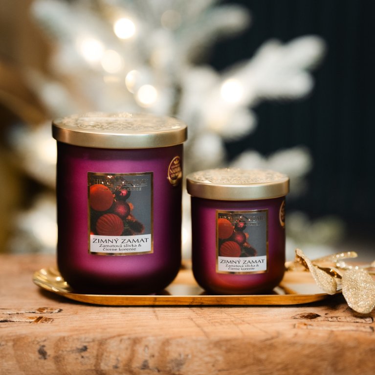                             Luxusné veľké vonné sviečky Heart &amp; Home 320g                        