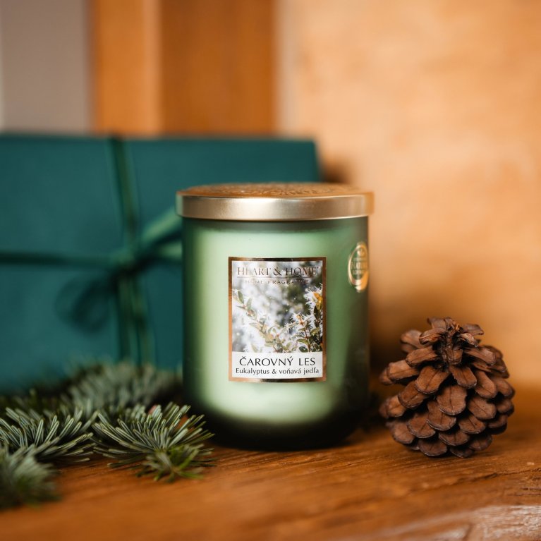                             Luxusné veľké vonné sviečky Heart &amp; Home 320g                        