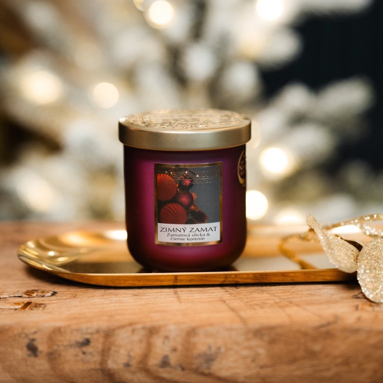                             Luxusné stredné vonné sviečky Heart &amp; Home 110g                        