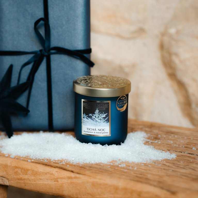                             Luxusné stredné vonné sviečky Heart &amp; Home 110g                        