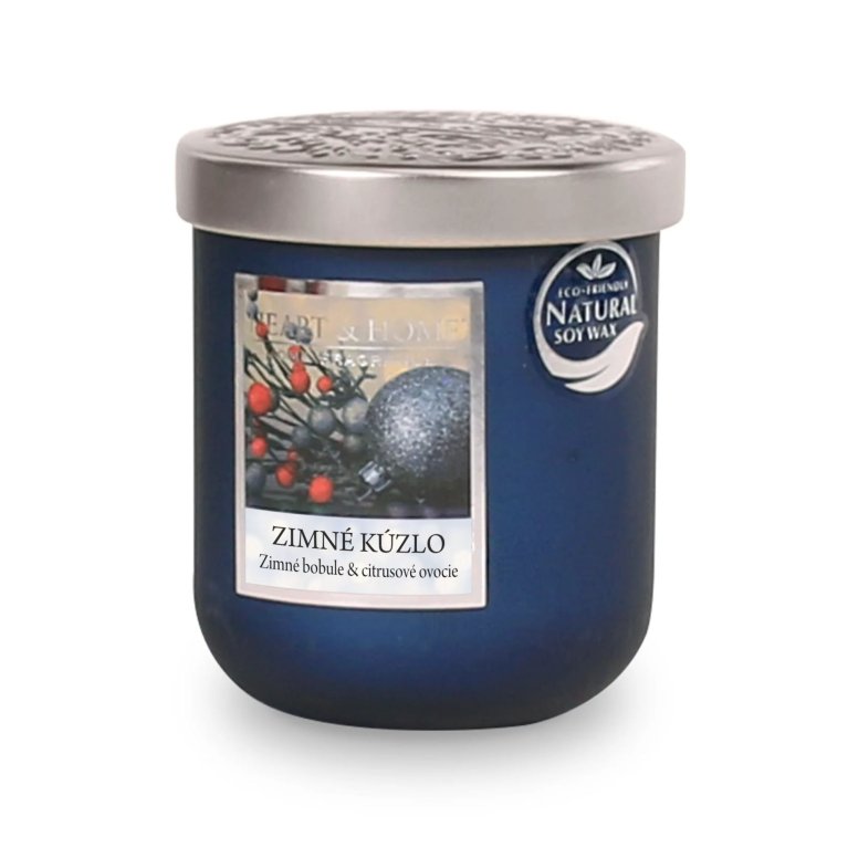 Luxusné stredné vonné sviečky Heart &amp; Home 110g                    