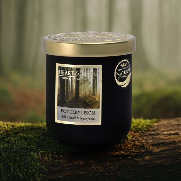                             Luxusné stredné vonné sviečky Heart &amp; Home 110g                        