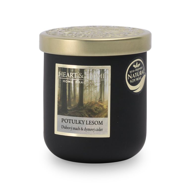 Luxusné stredné vonné sviečky Heart &amp; Home 110g                    
