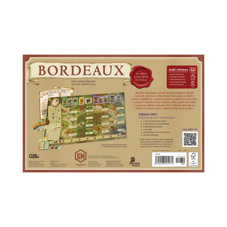                             Vinohrad: Bordeaux                        
