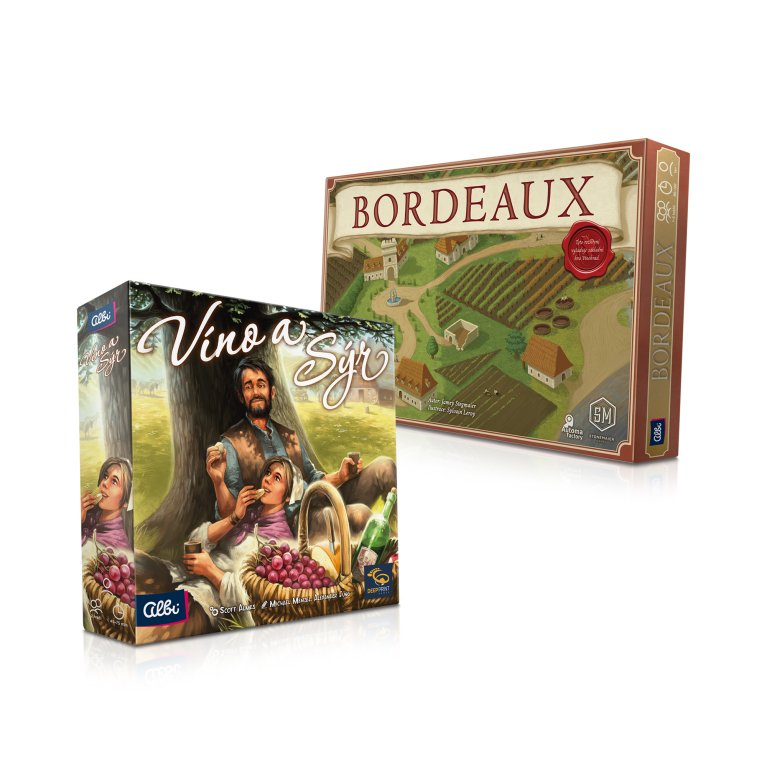 Výhodné balenie - Vinohrad: Bordeaux + Víno a sýr                    