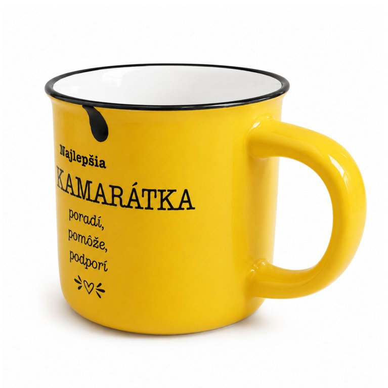                             Keramické retro hrnčeky s venovaním                        